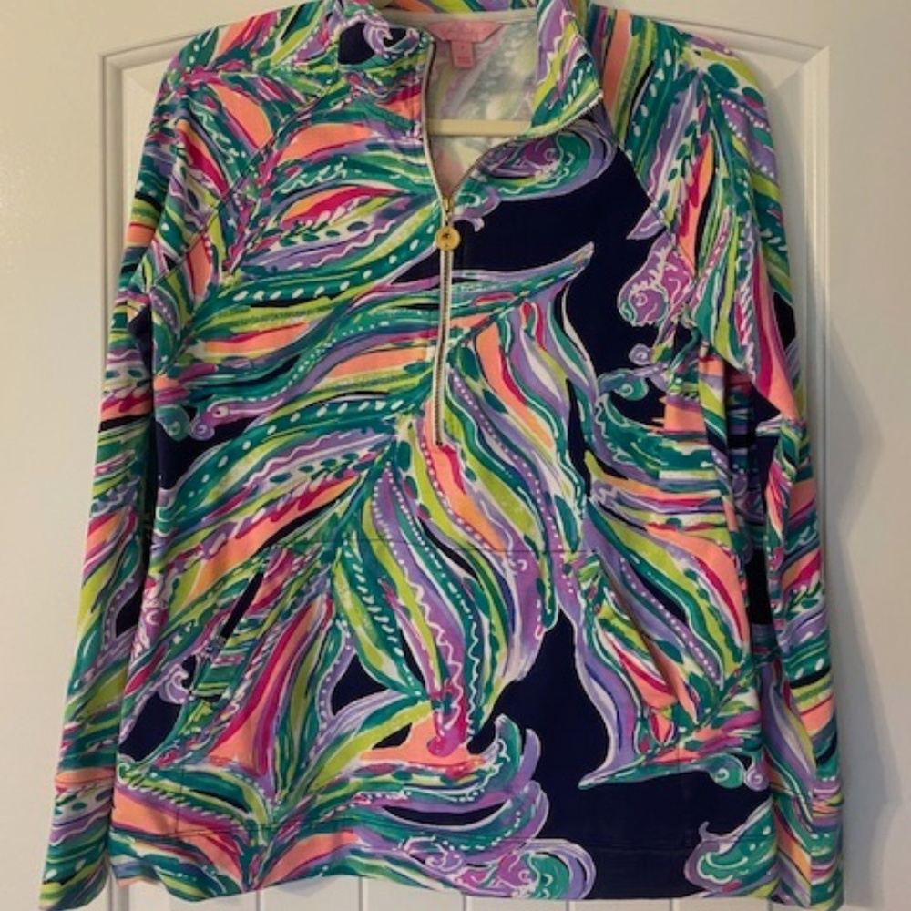 Lilly Pulitzer 3/4 Zip Pullover